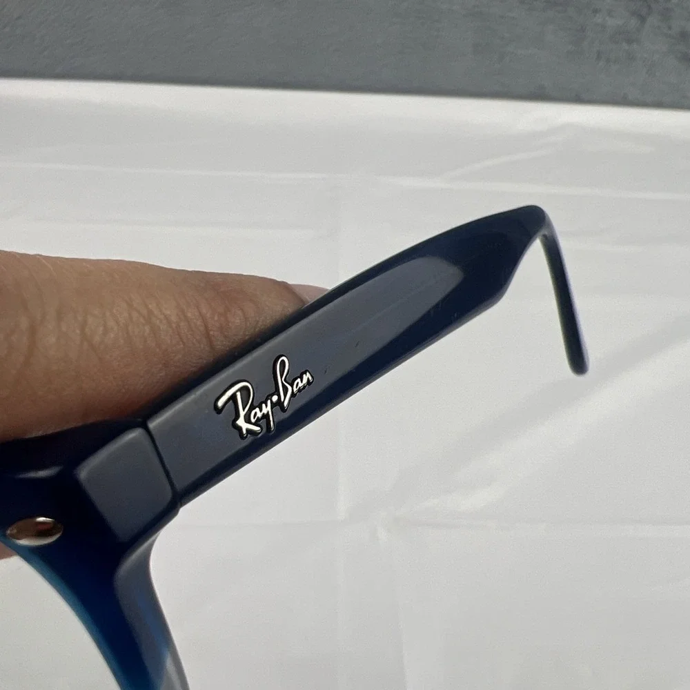 Ray Ban Kids Eyeglasses RB 1528  3581  FRAMES ONLY Blue Clear Full Rim 48-16-130